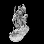 Heroforge Model des Tiermeisters Farand Frontansicht