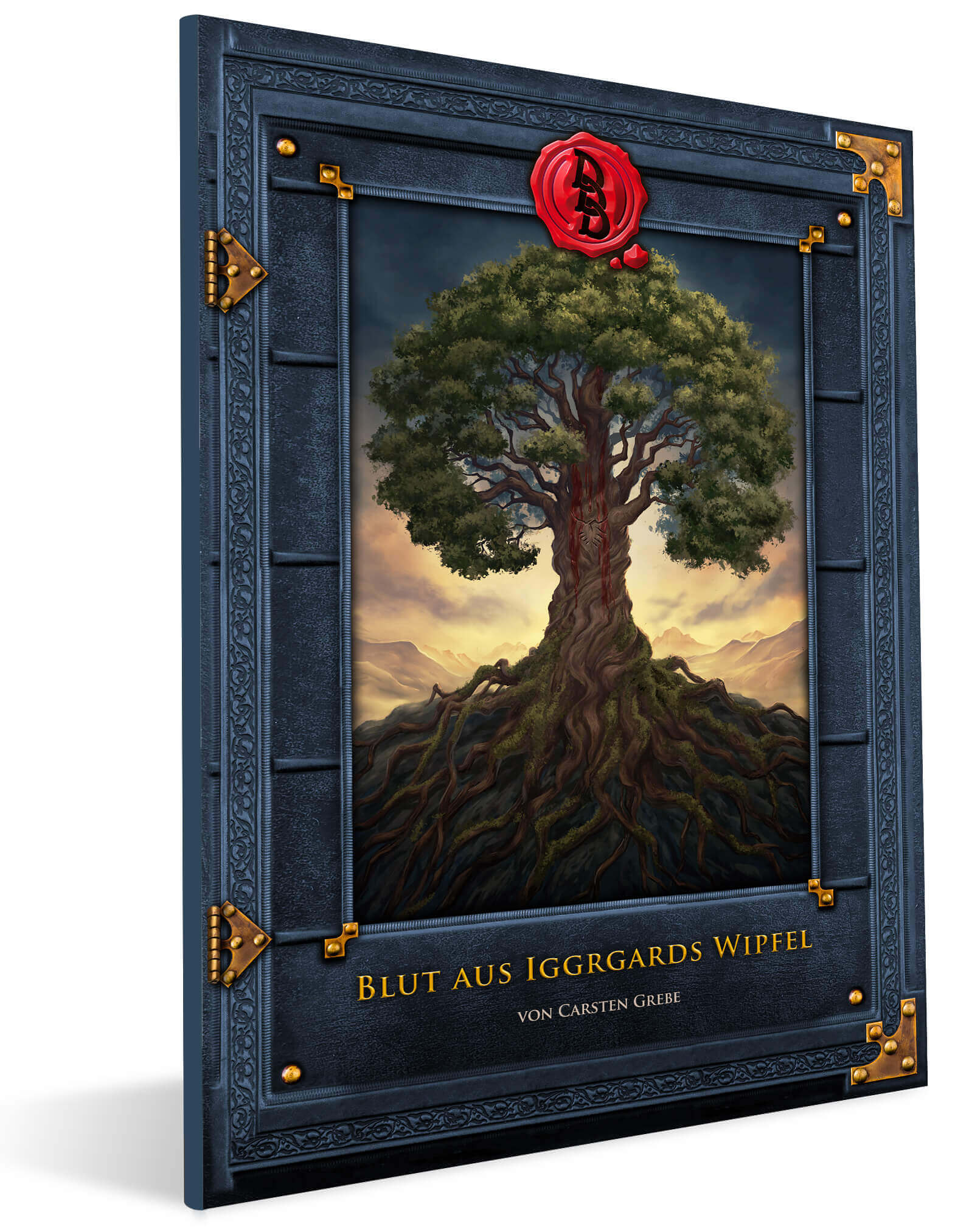 Boxshot Blut aus Iggrgards Wipfel Cover Midgard Abenteuerband Blut aus Iggrgards Wipfel