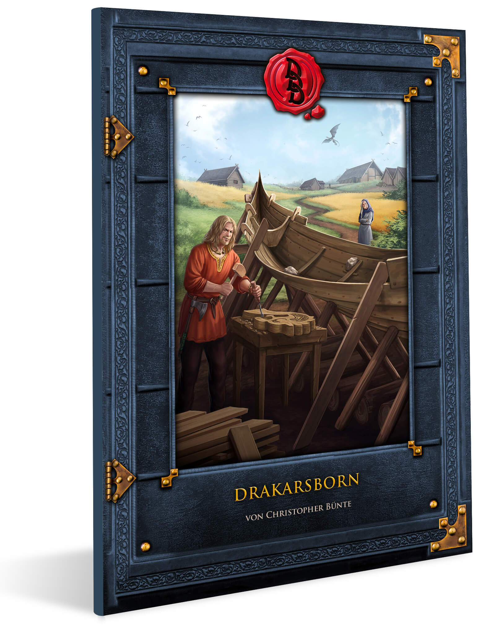 Boxshot Drakarsborn Cover Midgard Abenteuerband Drakarsborn