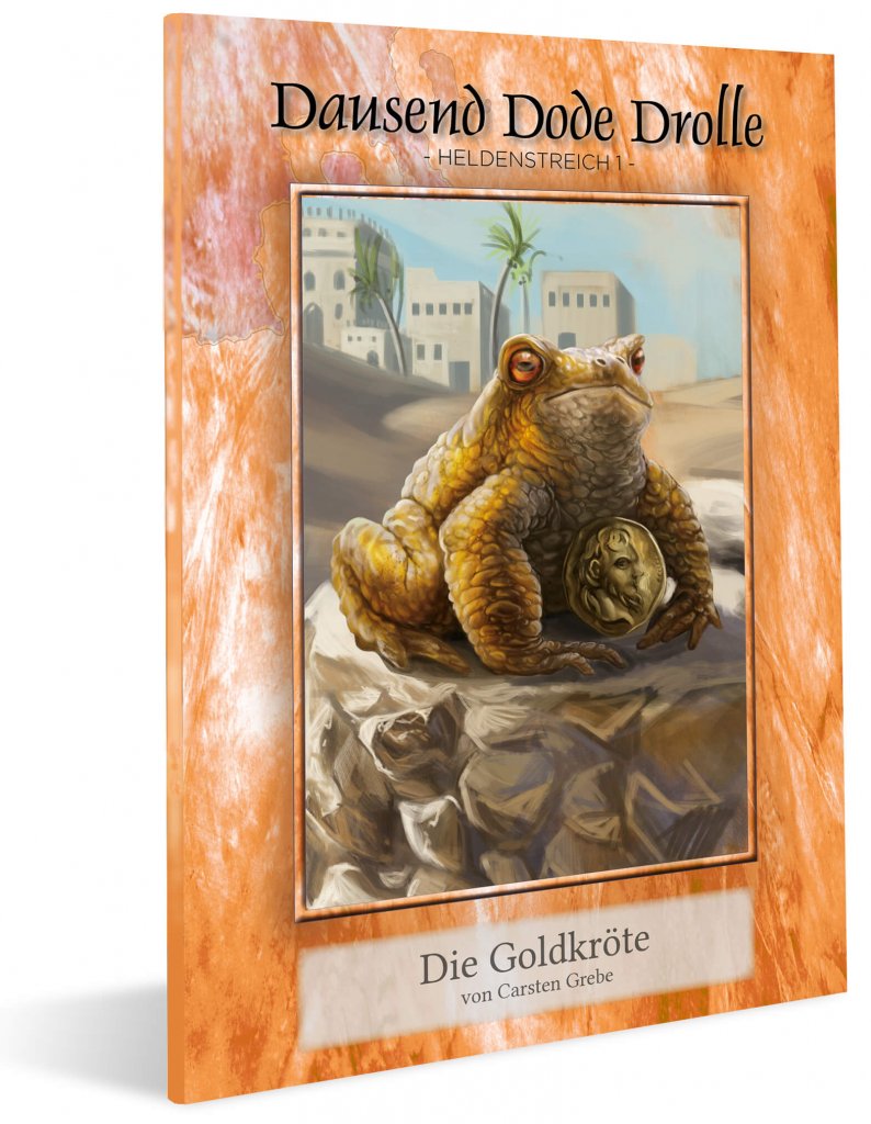 Cover DDD Heldenstreich 1 - Die Goldkroete