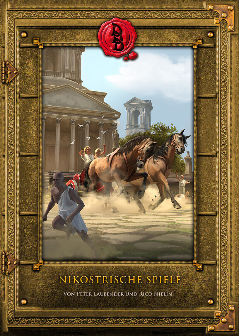 Cover Nikostrische Spiele_96dpi Cover Midgard Abenteuerband Nikostrische Spiele